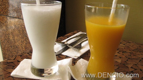 Dalandan and Mango Shake