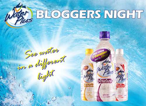 water plus bloggers night