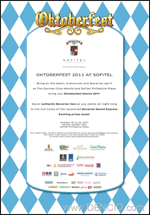 Oktoberfest Manila 2011 Event Poster