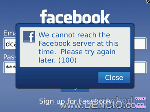 Photo of FIXED: Facebook 2.0 and Twitter 2.0 for Blackberry Errors