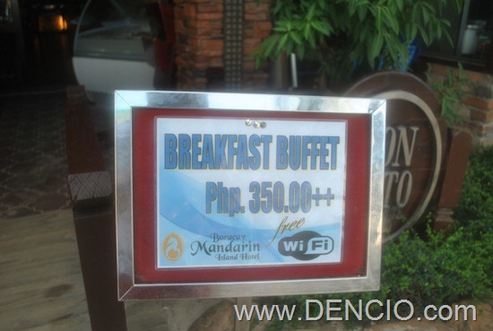 Photo of Breakfast Buffet at the Boracay Mandarin Island Hotel