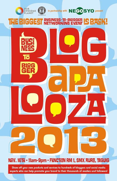 Photo of Blogapalooza is Back this 2013!