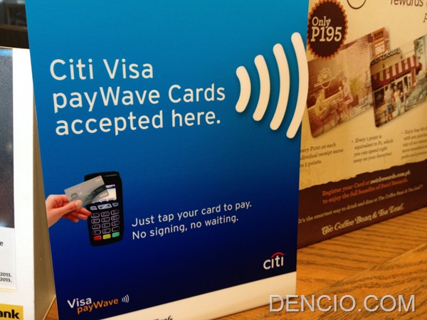 Photo of Tap Tap and Away with Citibank Visa with payWave!