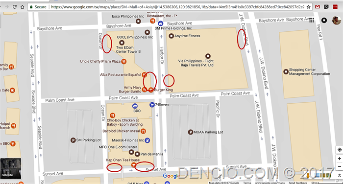 Photo of Mall of Asia Complex (MOA ECOM) Bike Parking Location Map